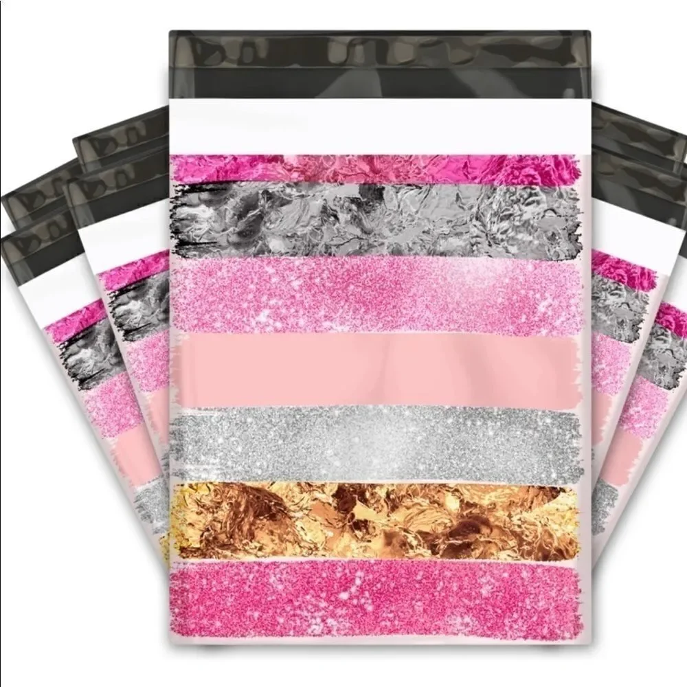 Poly Mailers MIX Sunrise bubble mailer insert card